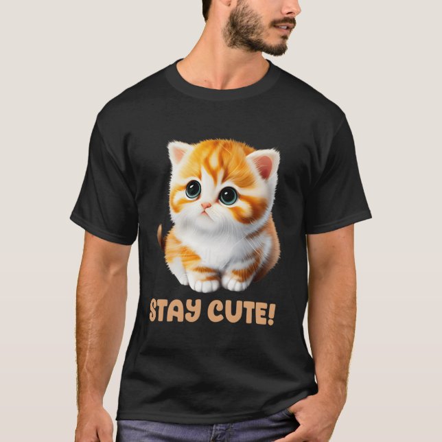 Stanna Cat Kitten Owner Mamma Söt Mamma T Shirt (Framsida)