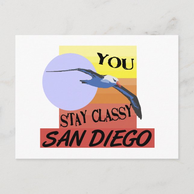 Stanna Classy San Diego Vykort (Framsida)
