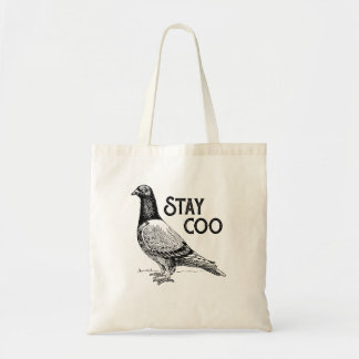 Stanna Coo Bird Birding Funny Coola Pigeons Tygkasse