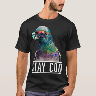 Stanna Coo - Pigeon Älskare, Animal Lover, fågeläg T Shirt