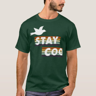 Stanna Coo Vintage Pigeon Pigeons Älskare T Shirt