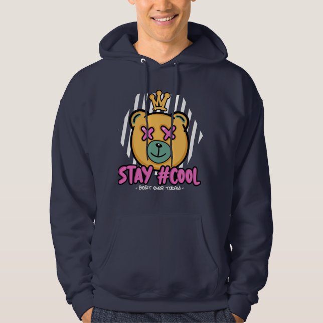 Stanna Coola - Chill ut i Stil! Hoodie (Framsida)