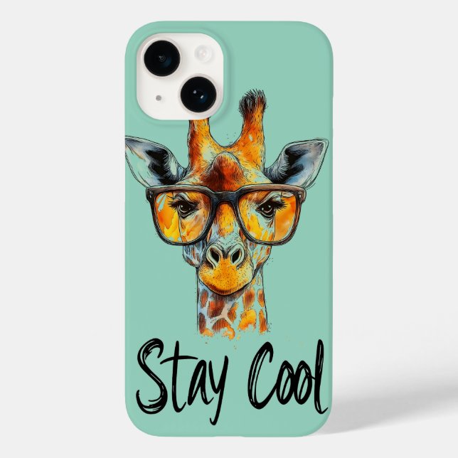 Stanna Coola - Giraffe med solglasögon (Baksida)
