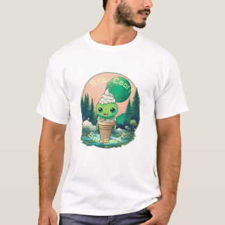 Stanna Coola, håll dig sötad - Ices Cream Creature T Shirt