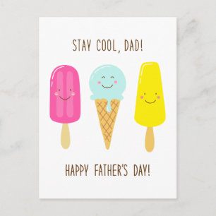 Stanna Coola, Pappa! Lycklig Fars dag! Vykort