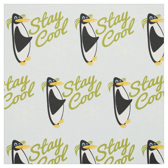 Stanna Coola Penguin Tyg (Provkarta)