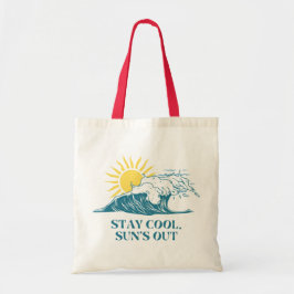 Stanna Coola, Sol ut_Summer Vibe Tote Bag Tygkasse