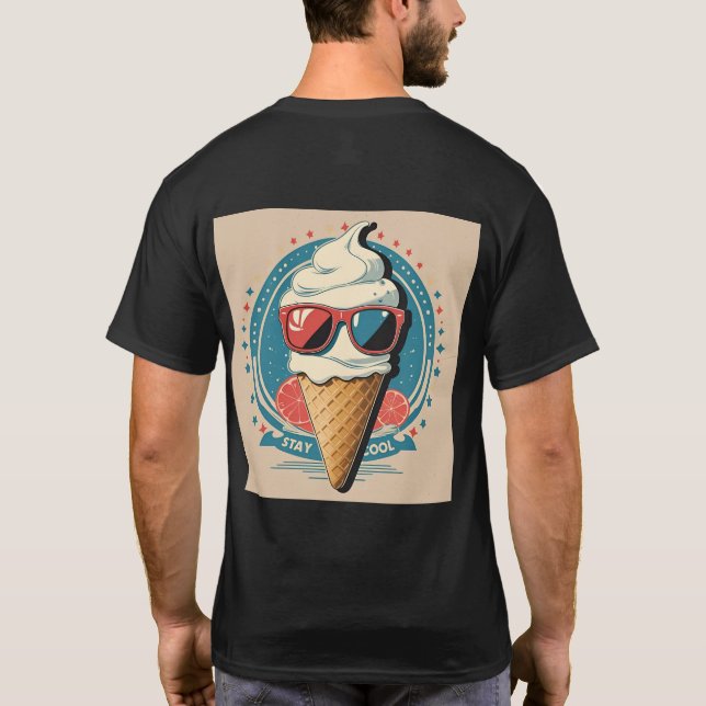 Stanna Coola - Sunglass Cone Sommar Tee (Baksida)
