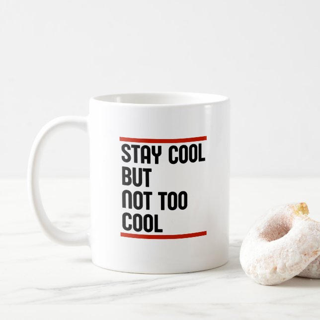 Stanna Coolan, men inte för Coolan Kaffemugg (Med munk)