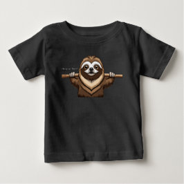 Stanna där": Sloth uppmuntrar Ord T Shirt