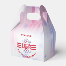 Stanna, det är den 4 juli presentaskar