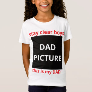 Stanna, det här är min pappa t shirt
