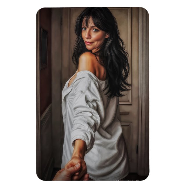 Stanna ett tag magnet (Vertikal)