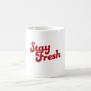 stanna färskt kaffemugg