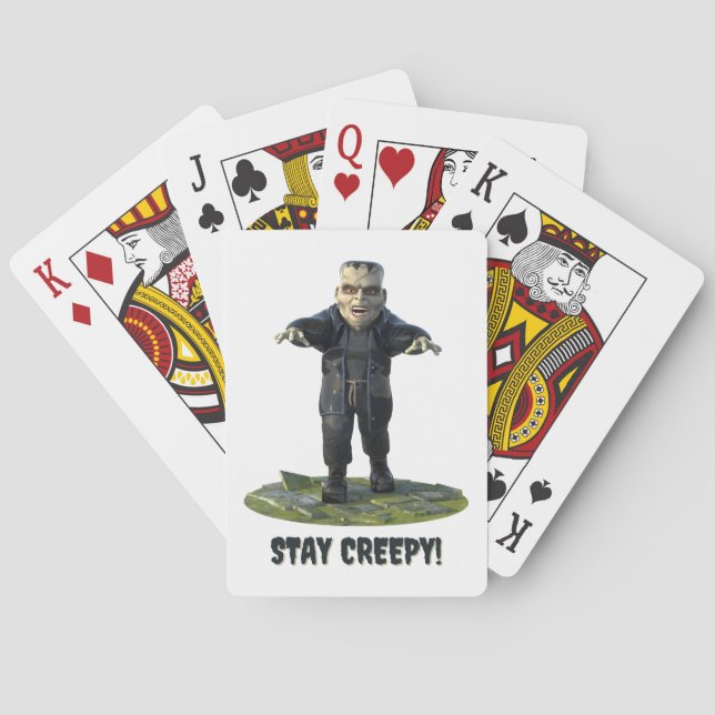 Stanna! Frankensteins monster Casinokort (Baksidan)