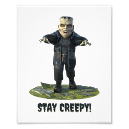 Stanna! Frankensteins monster Fototryck