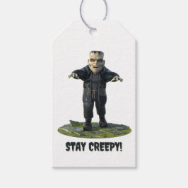 Stanna! Frankensteins Monster Gift-Märkre Presentetikett