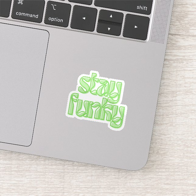 Stanna Funky Klistermärken (Detalj)