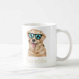 Stanna Golden - Golden Retriever Hund älskare Kaffemugg