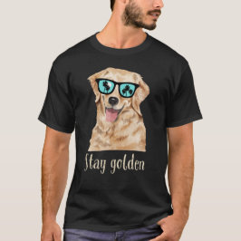 Stanna Golden - Golden Retriever Hund älskare T Shirt