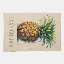 "Stanna Golden" Pineapple Tea Towel" Kökshandduk