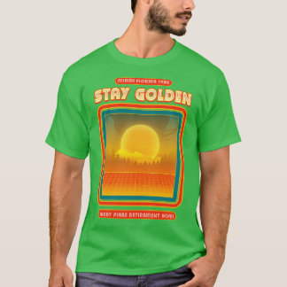 Stanna Golden Shady Gräs Pension Home 1985 T Shirt