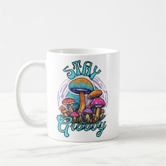 Stanna Groovy Mushroom Kaffemugg