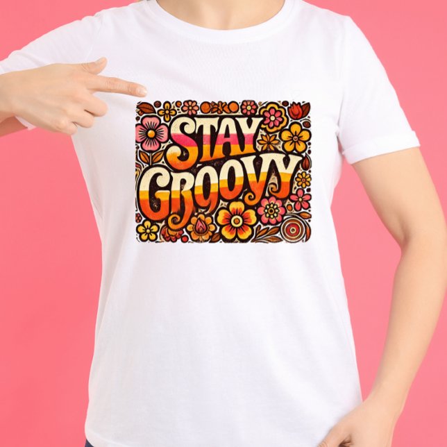 Stanna Groovy T Shirt (Skapare uppladdad)