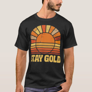 Stanna Guld - Utomstående, klassiskt 1980-tal, Ret T Shirt