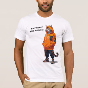 Stanna, håll dig fokuserad - Anpassade T-Shirt