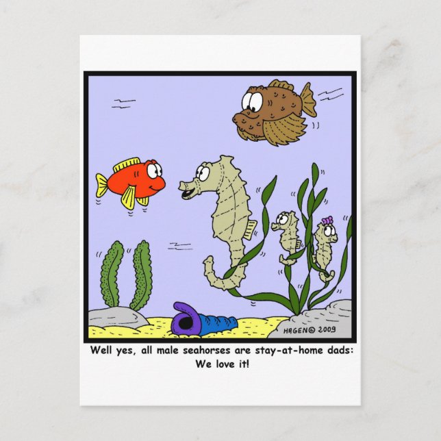 Stanna hemma i Pappa Vykort (Framsida)