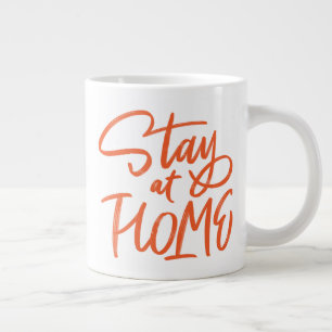 Stanna hemma jumbo mugg