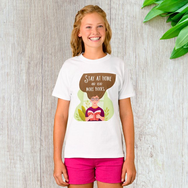 Stanna hemma och läs Bokar T Shirt (Skapare uppladdad)