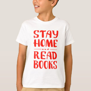 Stanna hemma och läs Bokarna T Shirt