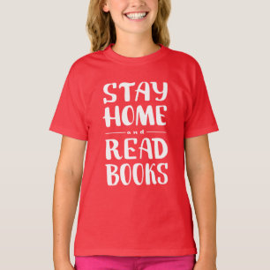 Stanna hemma och läs Bokarna T Shirt