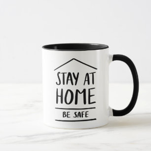 Stanna hemma och var Säkrare Mugg