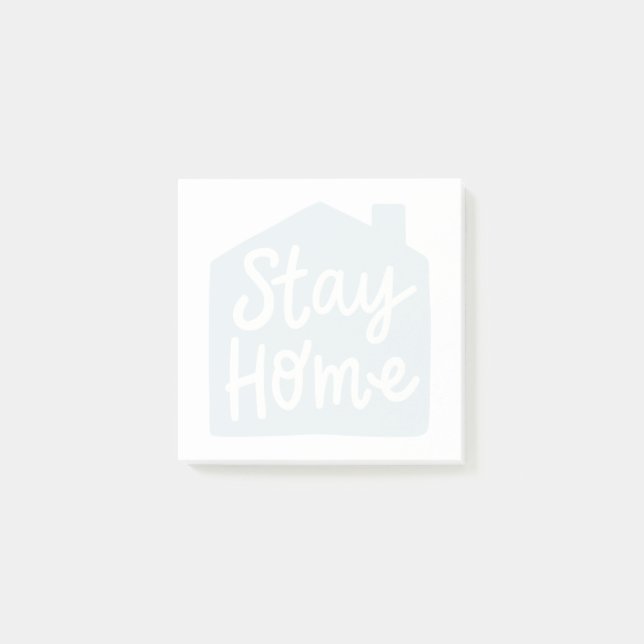 Stanna hemma post-it block (Framsida)