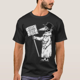 Stanna hemma Säkra Doktor T Shirt