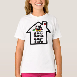 🏠#Stanna hemma, stanna Säkert Covid19-offertflick T Shirt