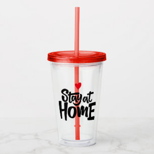 Stanna hemma take away mugg