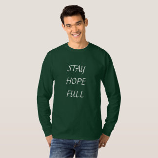 🌟 "Stanna hoppet Fullt" med Optimism med Stil 🌟 T Shirt
