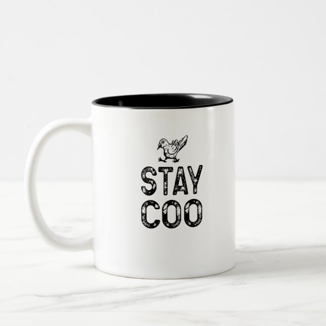 Stanna i Coo Två-Tonad Mugg (Vänster)