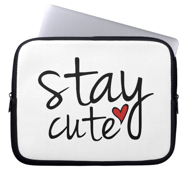 Stanna i Cute Laptop sleeve (Framsidan)