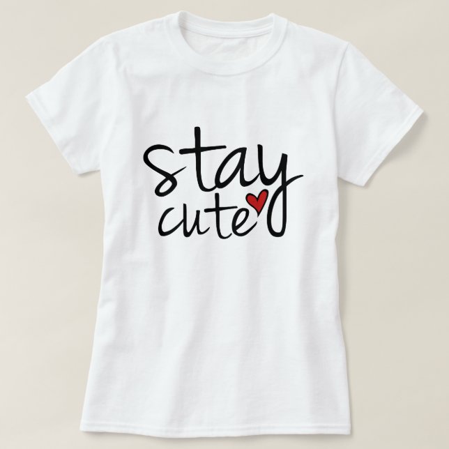 Stanna i Cute Women's Tee (Design framsida)