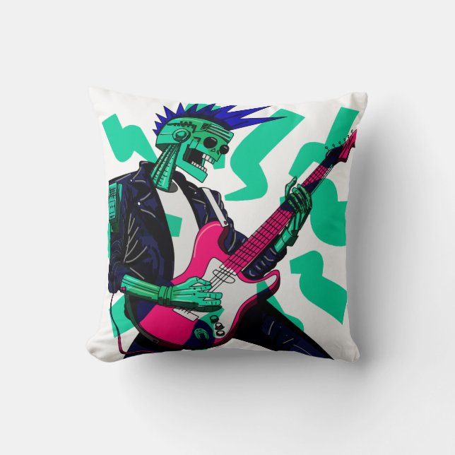 Stanna i elnätet kudde (Framsida)