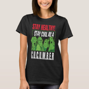 Stanna i friska Coolan Kvinnor i svart T Shirt