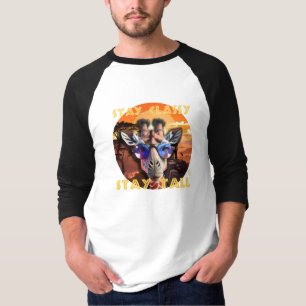Stanna i klass, håll dig stilla: Giraffe-Inspired T Shirt