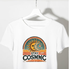 Stanna i kosmisk T-Shirt