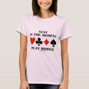 Stanna i Kostymen för att spela upp bryggan med fy T-shirt