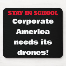 Stanna i skolan - Corporate America behöver drones